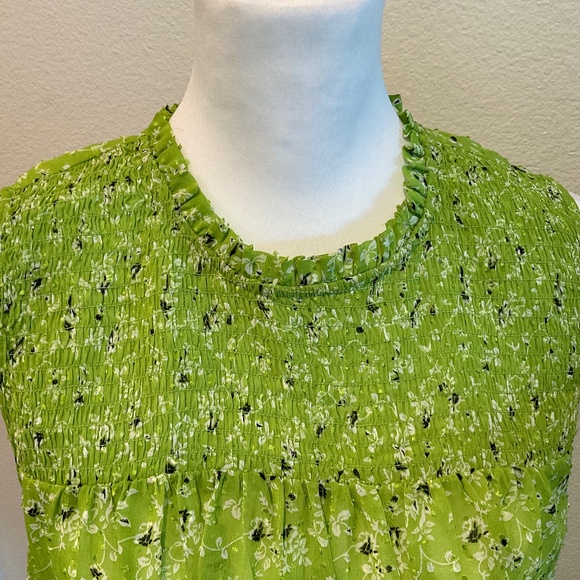 RACHEL  ZOE Sleeveless Top Green Size Large - Picture 2 of 10